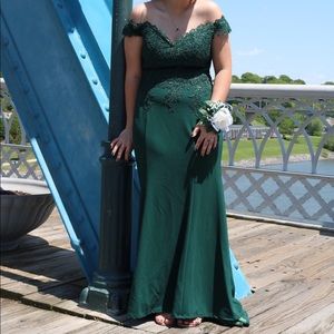 COPY - Emerald Green Prom Dress